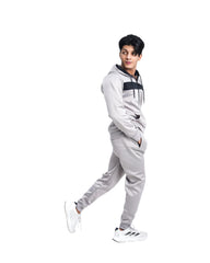 Elite Layer Hoodie Tracksuit - GREY