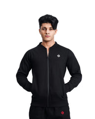 Premium – Black Mock Neck Zipper