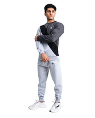 Ultimate Elite Comfort– Grey Sweatshirt Tracksuit