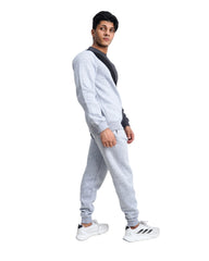 Ultimate Elite Comfort– Grey Sweatshirt Tracksuit