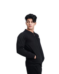 Premium – Black Mock Neck Zipper