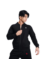 Premium – Black Mock Neck Zipper