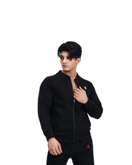 Premium – Black Mock Neck Zipper