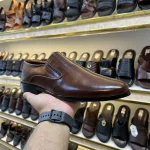 Sleek Slip-On Loafer – Brown