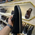 Suede Penny Loafer - LV Black - Image 3