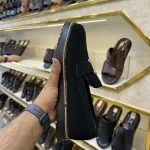Suede Penny Loafer - LV Black - Image 2