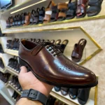 Pure Leather Shoes - Light Borwn