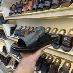 Leather Strap Slide - Black - Image 2
