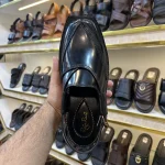 Peshawari Chappal - Black - Image 2